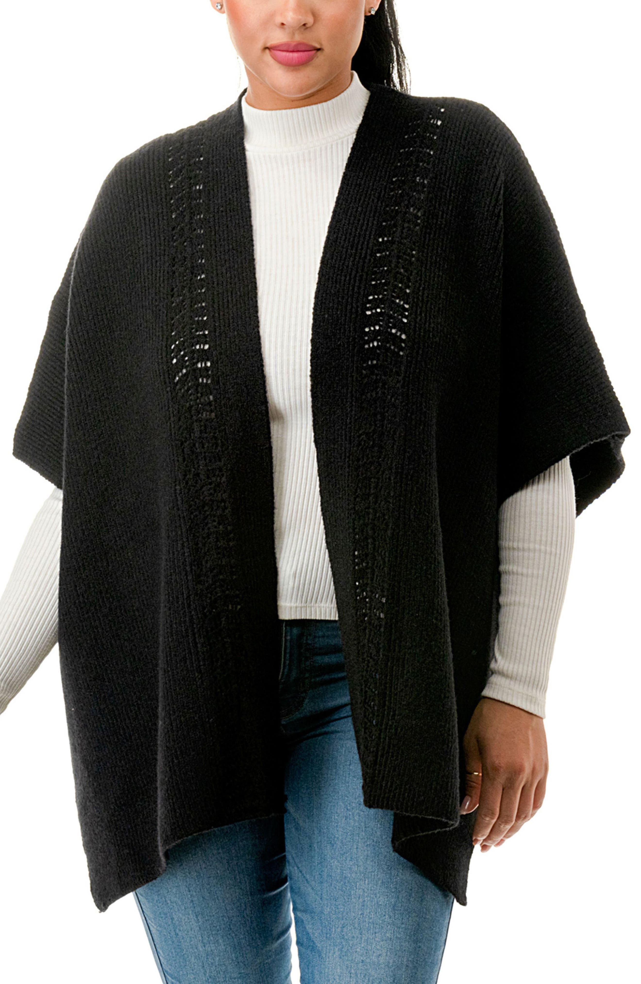 MARCUS ADLER Knit Poncho