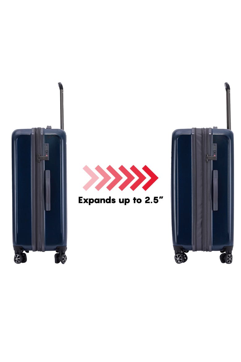 Rails 29 Inch Expandable Hardside Upright Suitcase, Alternate, color, Carbon blue
