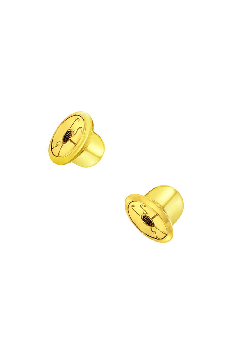 In Season Jewelry Yellow Gold Replacement Screw Backs, Main, color, Gold