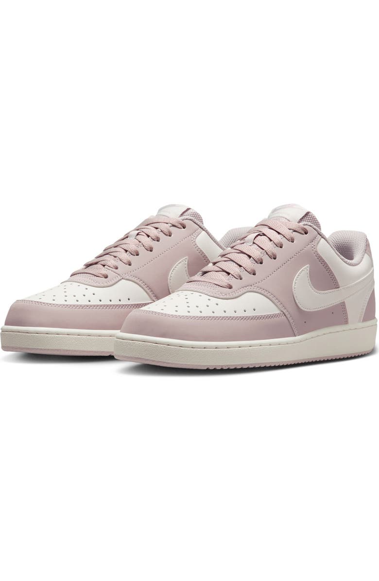 Nike Court Vision Low Sneaker, Main, color, Platinum Violet/ Sail