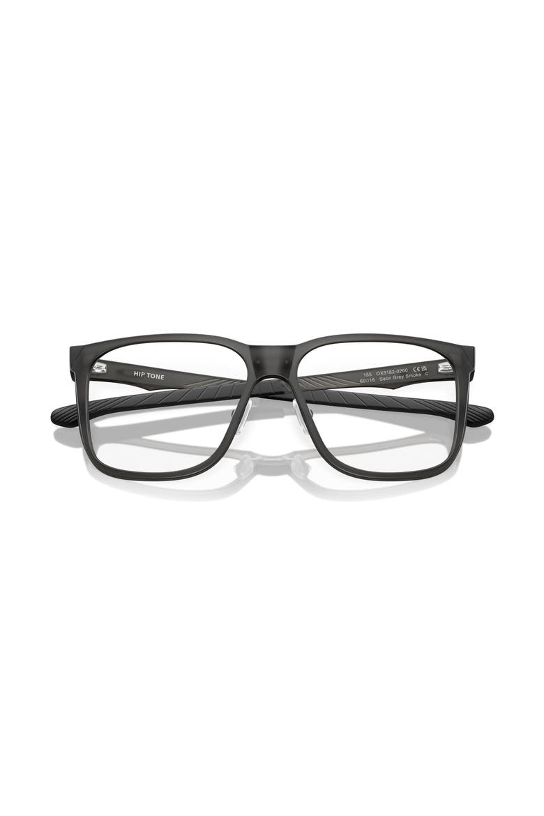 58mm Square optical glasses, Alternate, color, Grey