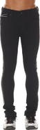 Cult of Individuality Punk Crystal Embellished Stretch Super Skinny Jeans
