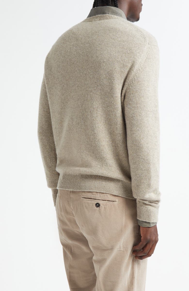 Massimo Alba Ares Crewneck Sweater, Alternate, color, Light Grey
