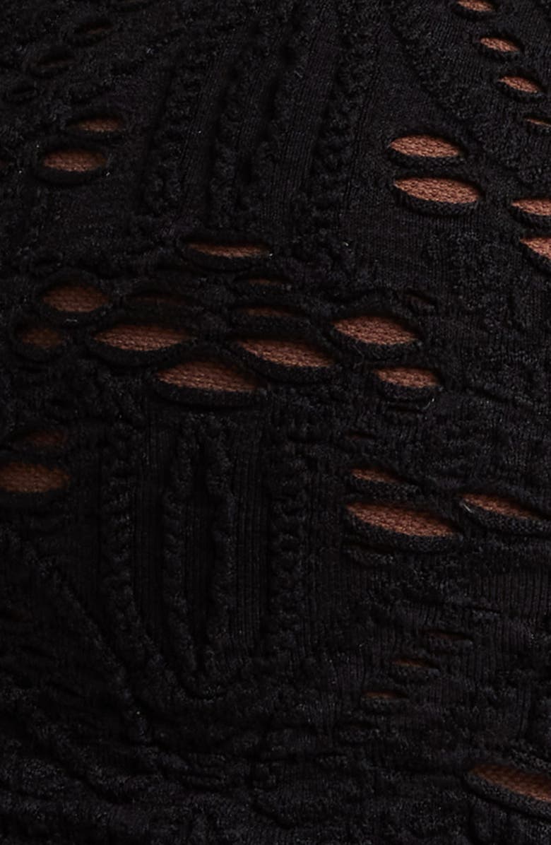 Free People FP Movement Hrun Floral Lace Bandeau Bra, Alternate, color, 