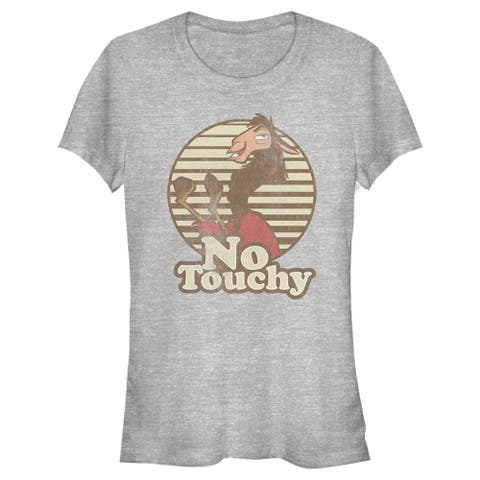 Junior's The Emperor's New Groove Kuzco No Touchy  Graphic T-Shirt
