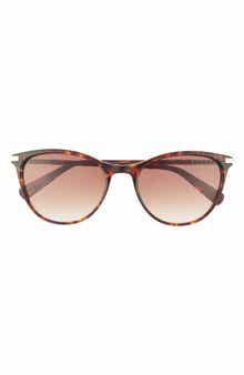 Ted Baker London 55mm Full Rim Modified Round Sunglasses