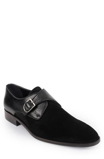 Vellapais Waco Monk Strap Loafer In Black
