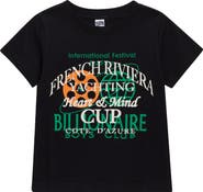 Billionaire Boys Club Kids' Cannes Cotton Graphic T-Shirt