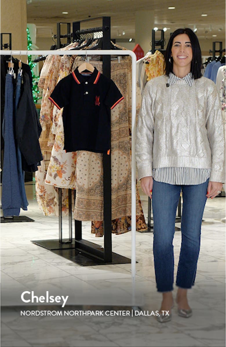 Kids' Apple Valley Tipped Piqué Polo, sales video thumbnail