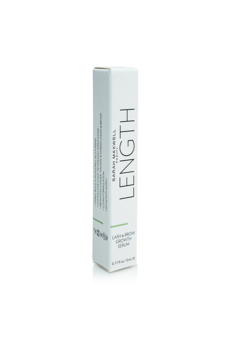Sarah Maxwell Beauty LENGTH Lash & Brow Growth Serum, Alternate, color, NO COLOR