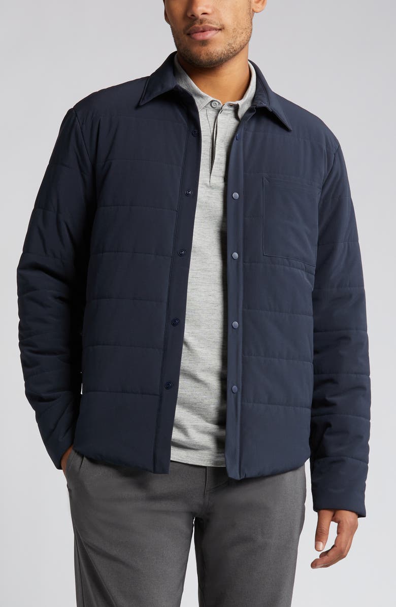 Zella Raid Insulated Jacket, Main, color, Navy Eclipse
