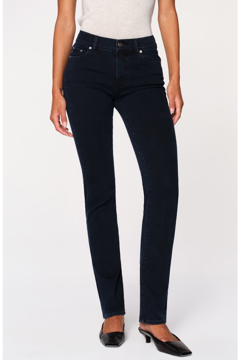 Mara Straight Instasculpt™ Mid Rise Jeans, Main, color, FLATIRON