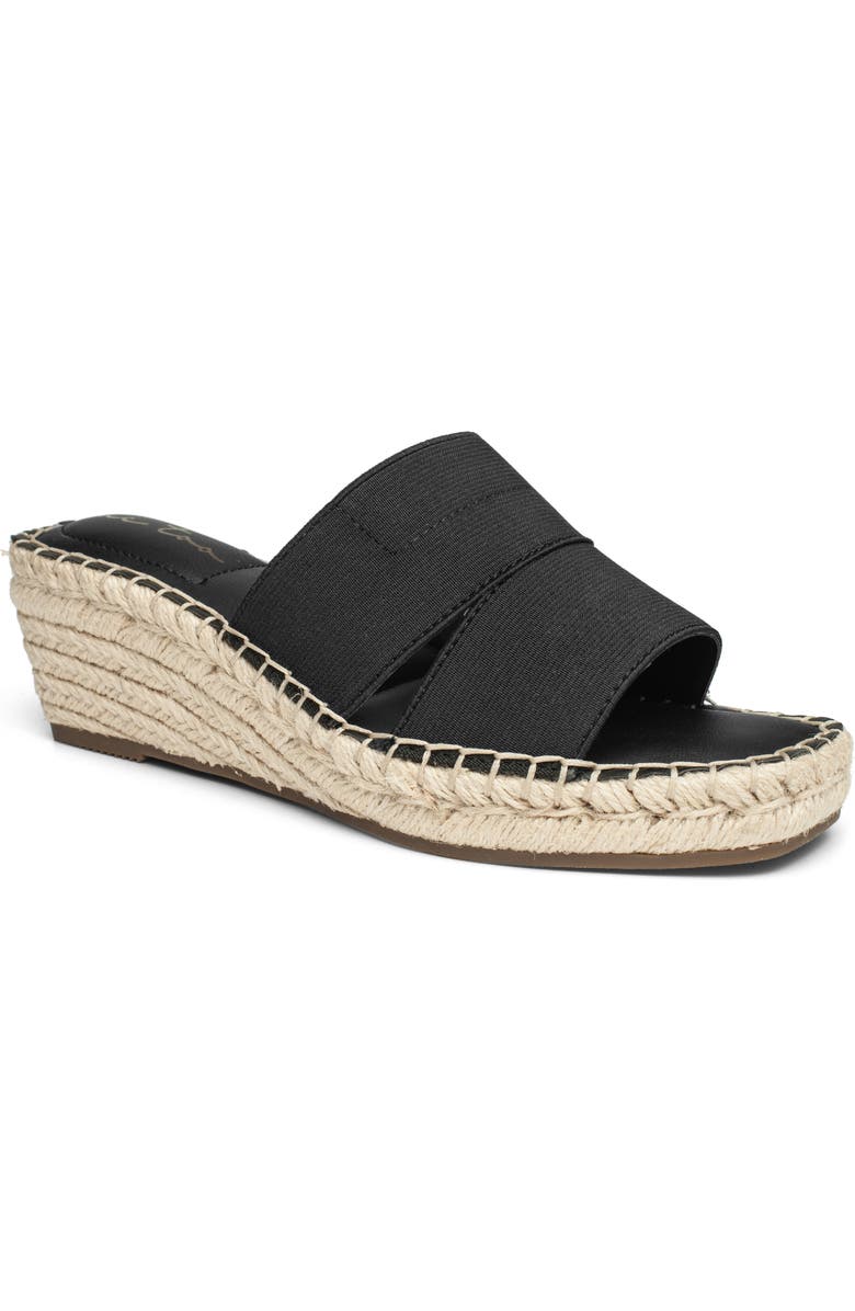 Me Too Caymen Espadrille Platform Wedge Slide Sandal, Main, color,