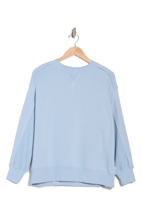 Shop Balance Collection Natalie Sweatshirt In Blue Fog