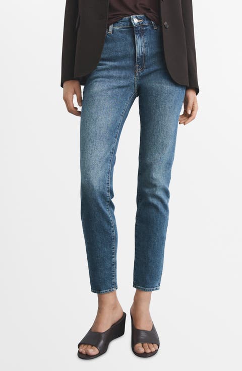 Claudia Crop Slim Fit Jeans