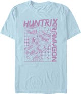 KPop Demon Hunters Men's Zoey Mira and Rumi Ramyeon Short Sleeve Graphic T-Shirt