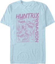 KPop Demon Hunters Men's Zoey Mira and Rumi Ramyeon Short Sleeve Graphic T-Shirt