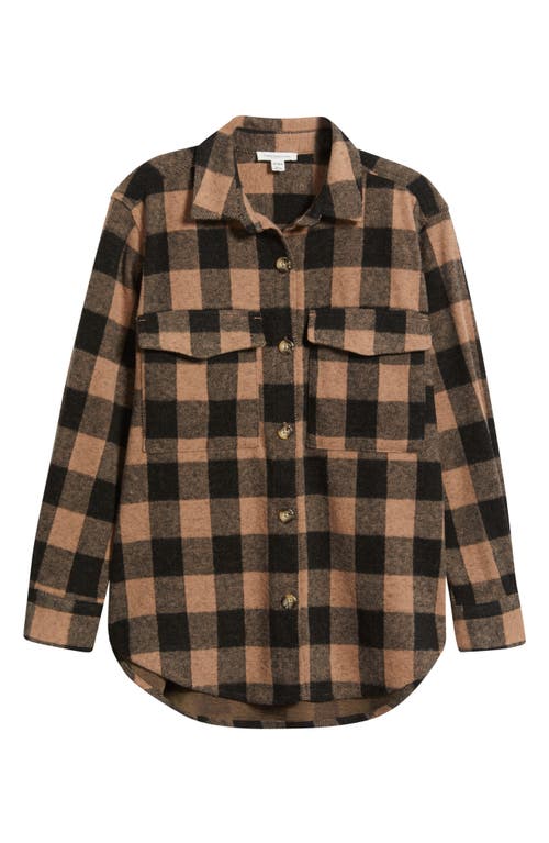 Beachlunchlounge Taelyn Buffalo Plaid Oversize Button-up Shirt In Multi