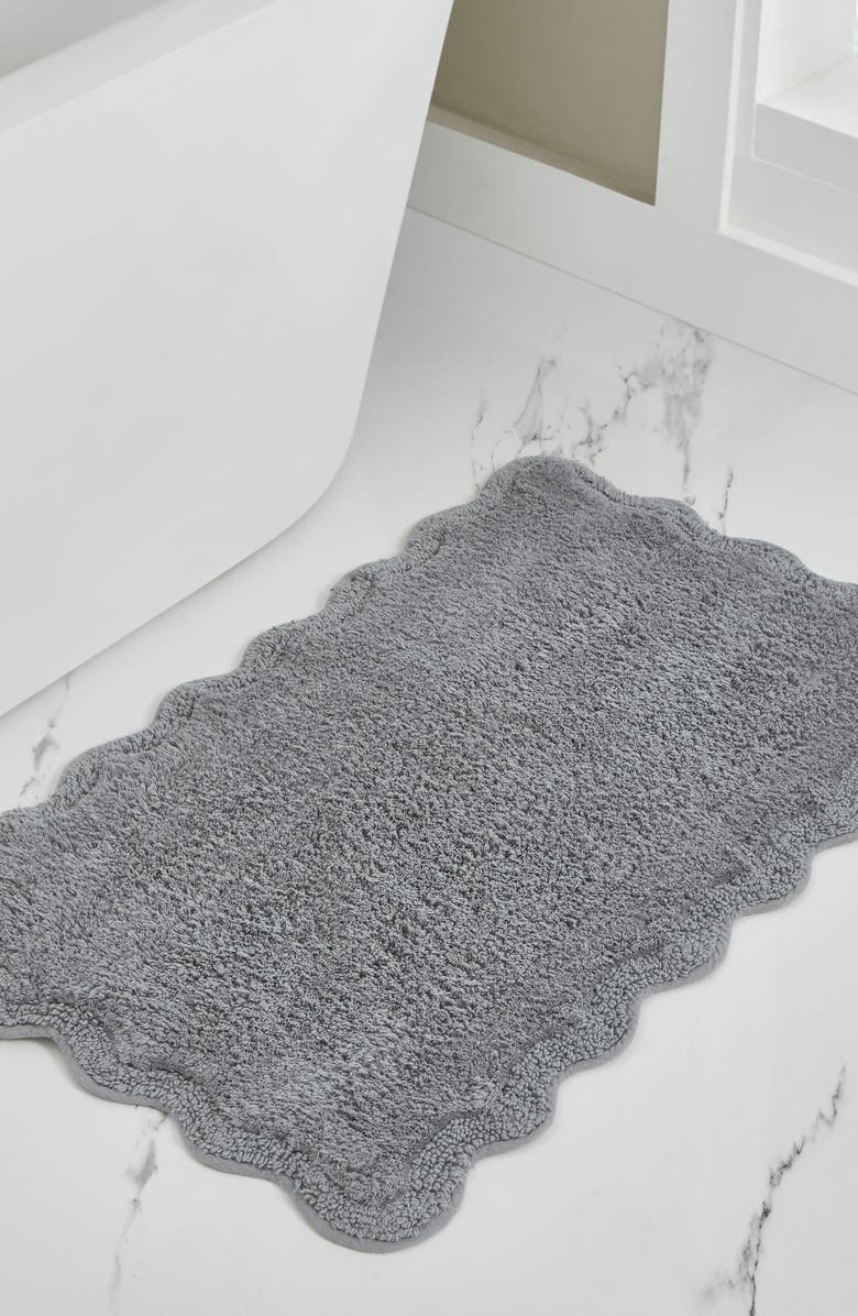 VCNY HOME Scalloped Bath Rug, Alternate, color,