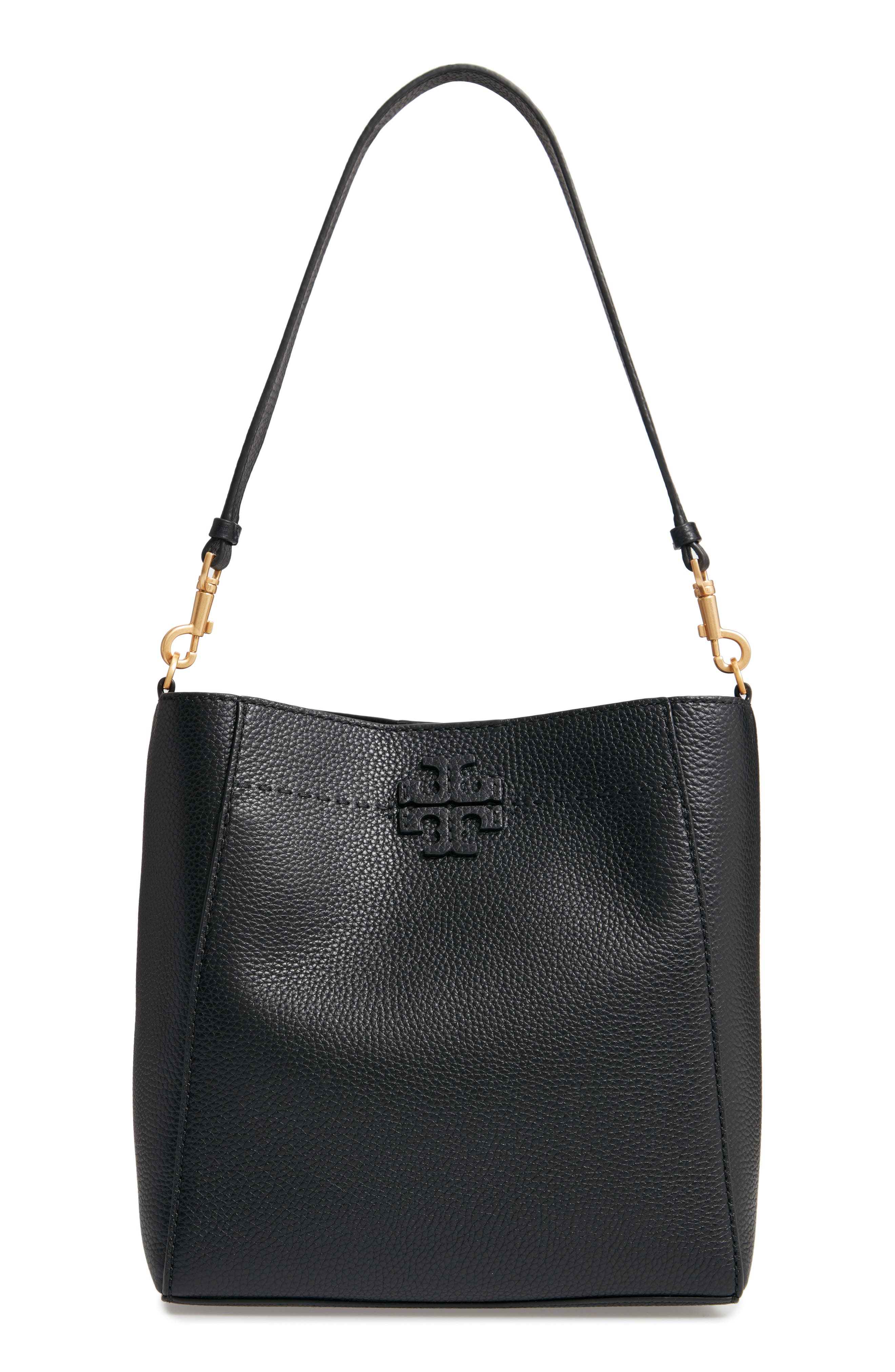 Tory Burch McGraw Leather Hobo, Main, color, 