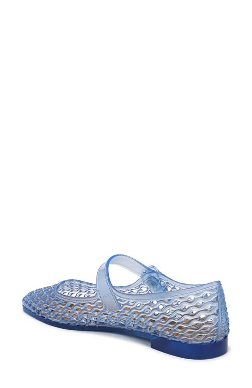 Sam Edelman Michaela Jelly Mary Jane Flat Soft Blue Jelly