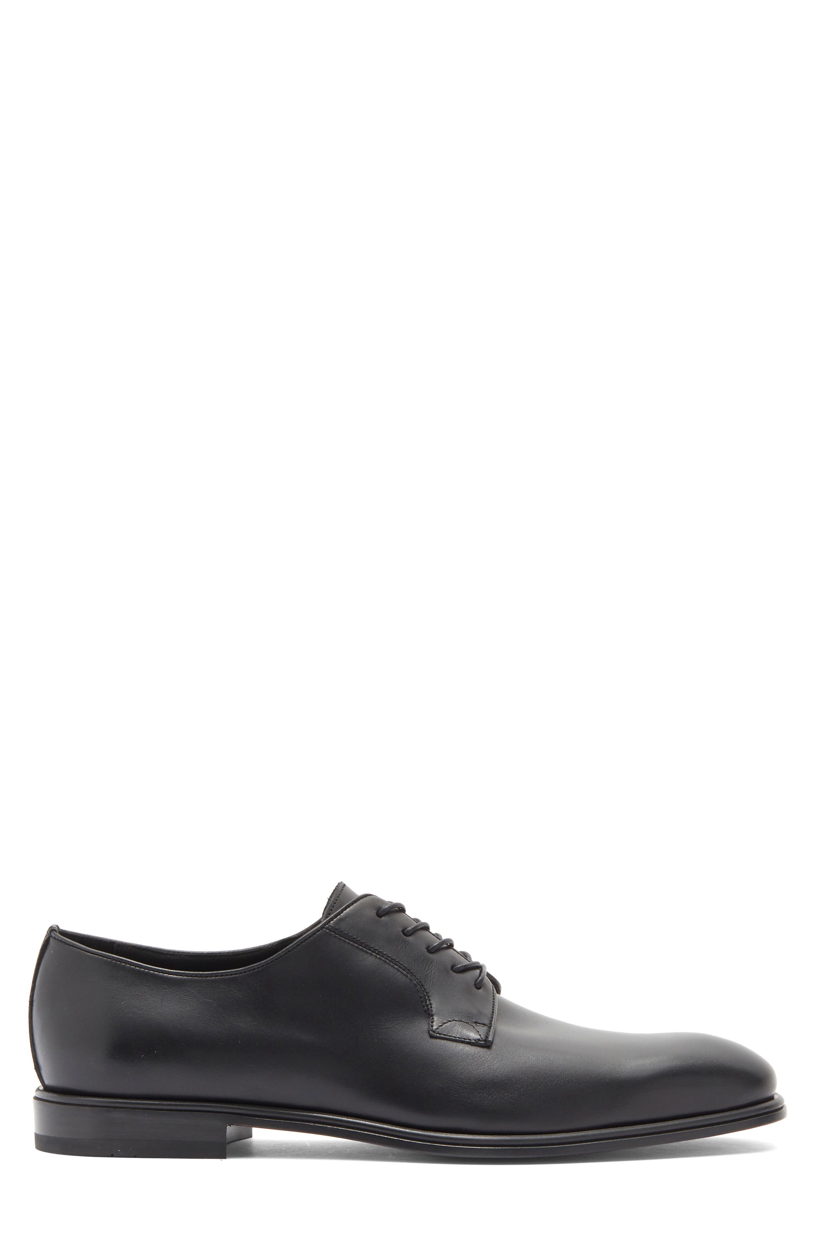 FERRAGAMO Blucher Oxford, Alternate, color, Black