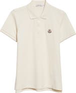 Moncler Logo Cotton Piqué Polo