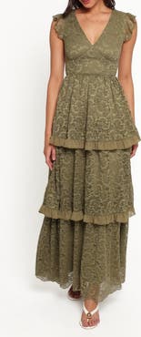 Petal & Pup Cataleya Lace Maxi Dress
