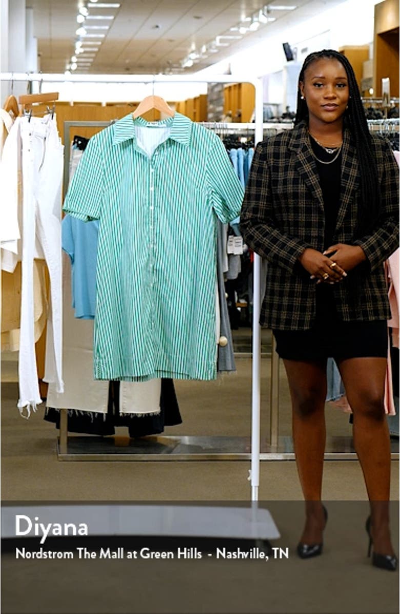 Stripe Shirtdress, sales video thumbnail