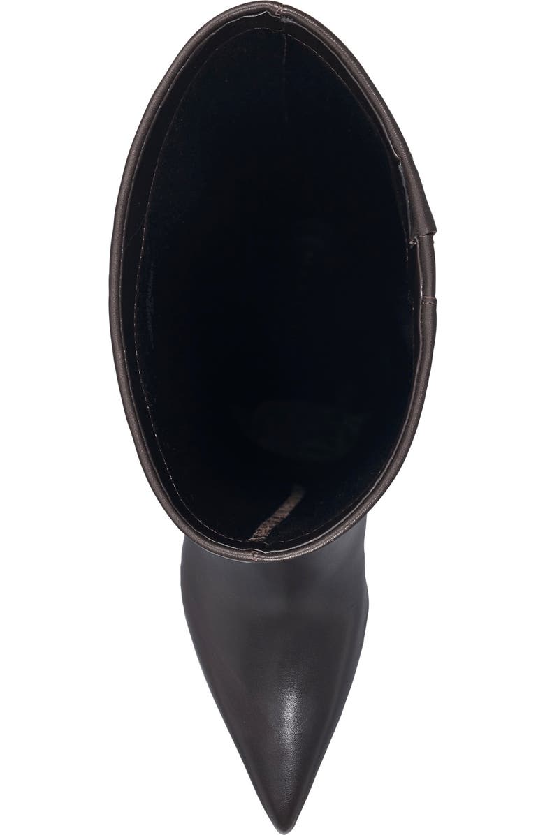 Marc Fisher LTD Estella Pointed Toe Knee High Boot, Alternate, color, Dark Brown