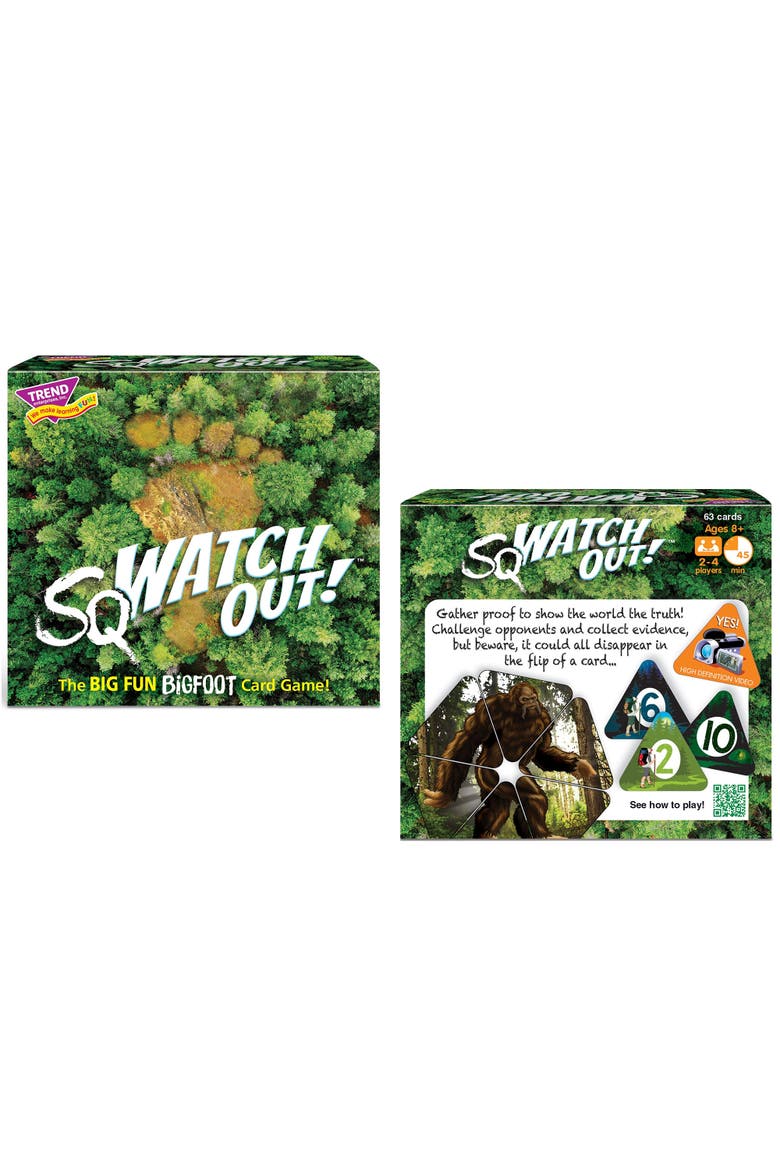 Sqwatch Out! Three Corner Card Game, Alternate, color, Multicolored