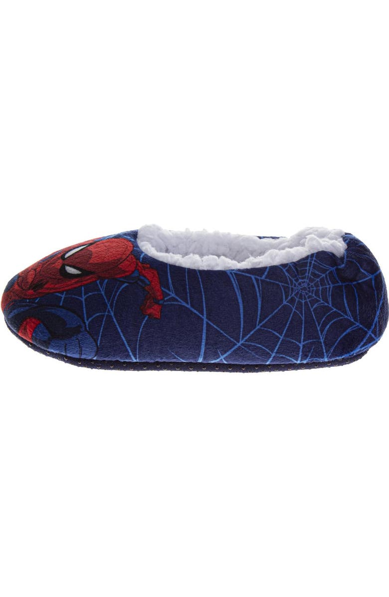 Spider-Man Marvel SpiderMan Slippers, Alternate, color, Blue