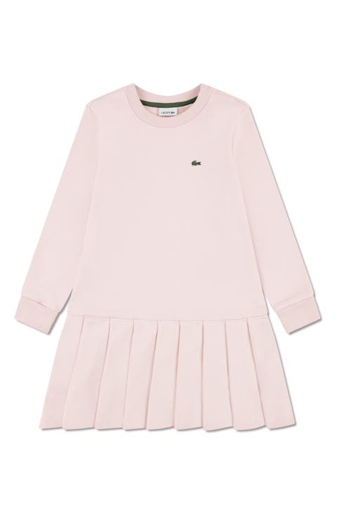 Kids' Long Sleeve French Terry Dress (Big Kid)