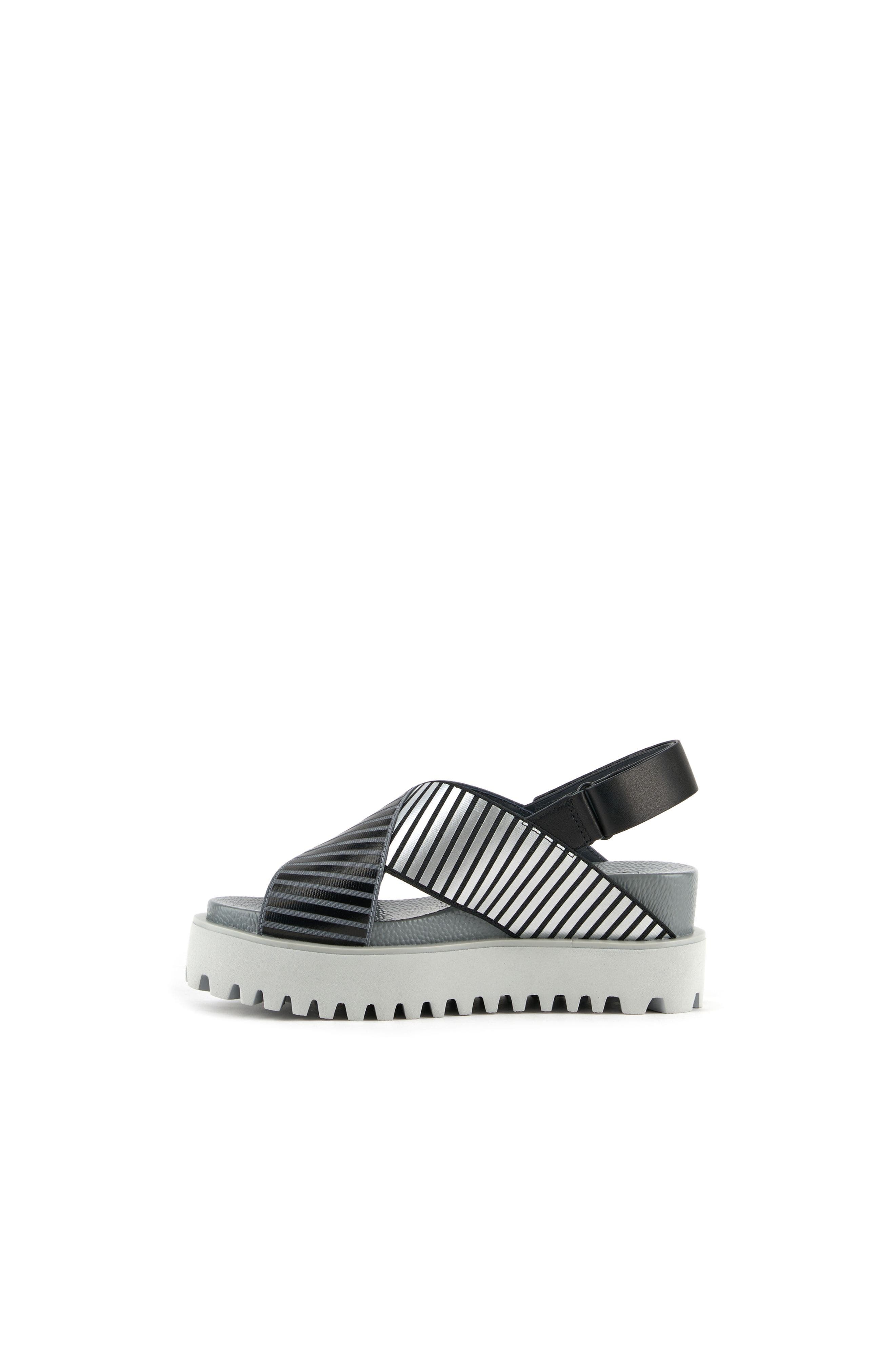 Rico X Sandal, Alternate, color, Steel