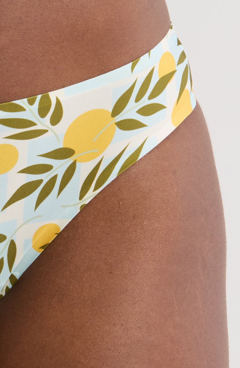 MeUndies Dreamseam Thong, Alternate, color, Summer Oranges