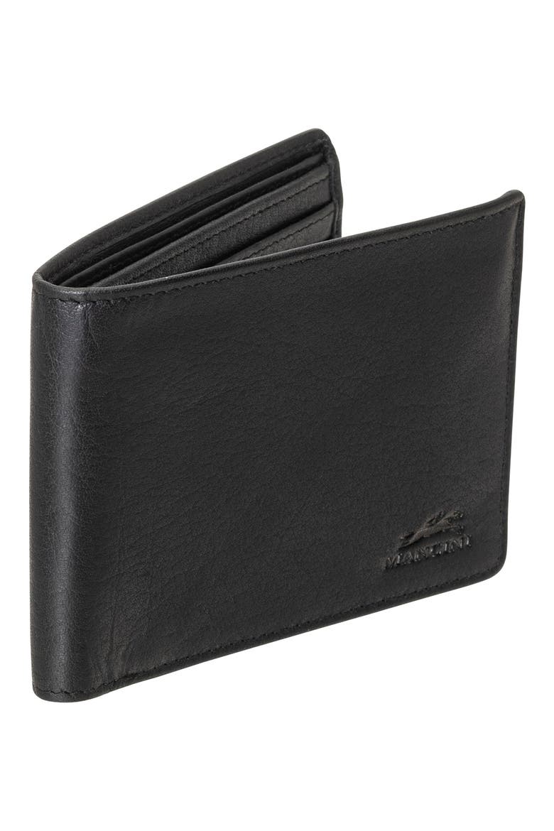 RFID Bifold Wallet, Alternate, color, BLACK