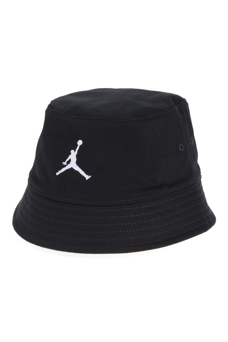 Kids' Logo Bucket Hat, Main, color, BLACK