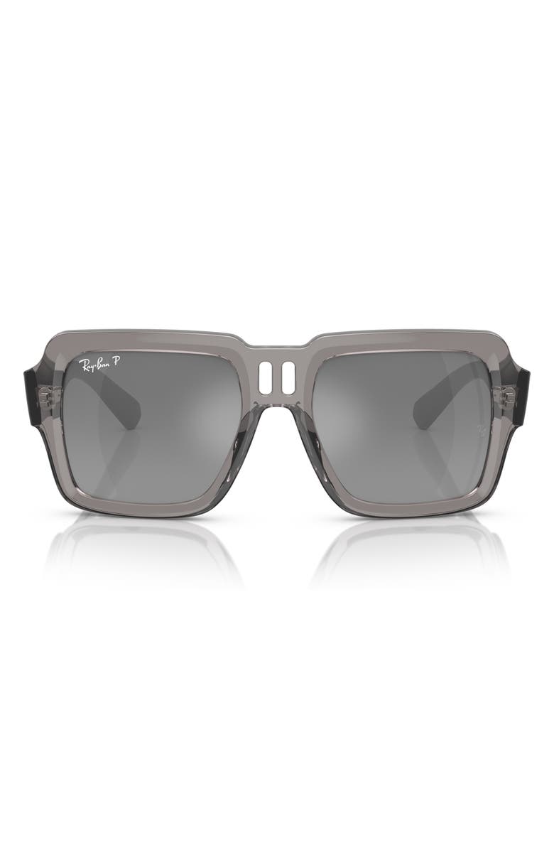 Ray-Ban Magellan 54mm Gradient Polarized Square Sunglasses, Main, color,