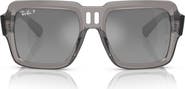 Ray-Ban Magellan 54mm Gradient Polarized Square Sunglasses