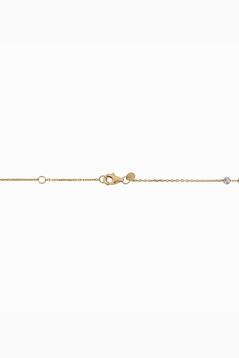14K Tricolor Gold Celebration Ball Station Bracelet, Alternate, color, 14K Tricolor Gold