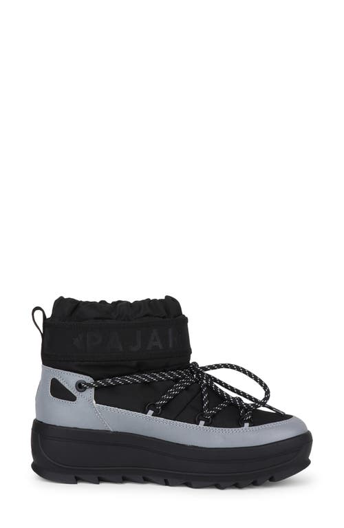 Pajar Galaxy Mini Waterproof Platform Ankle Bootie In Black