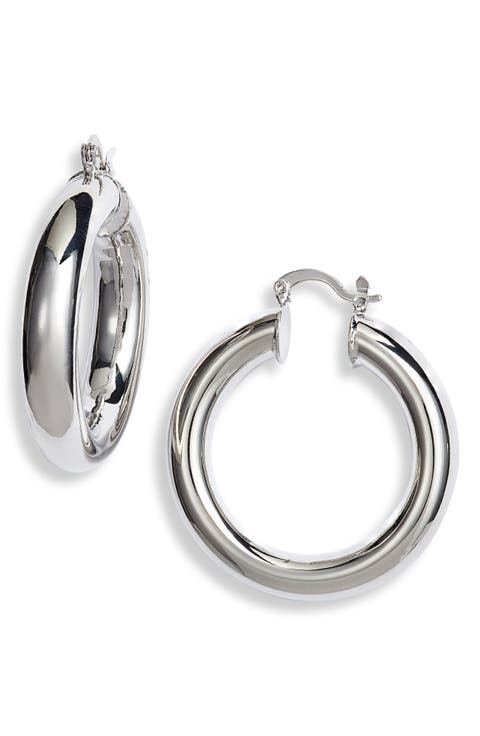Yve Medium Hoop Earrings