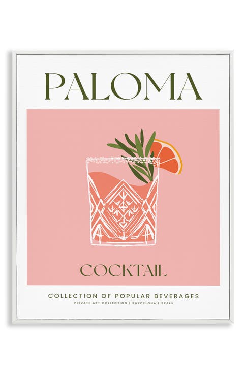 Paloma Framed Art Print