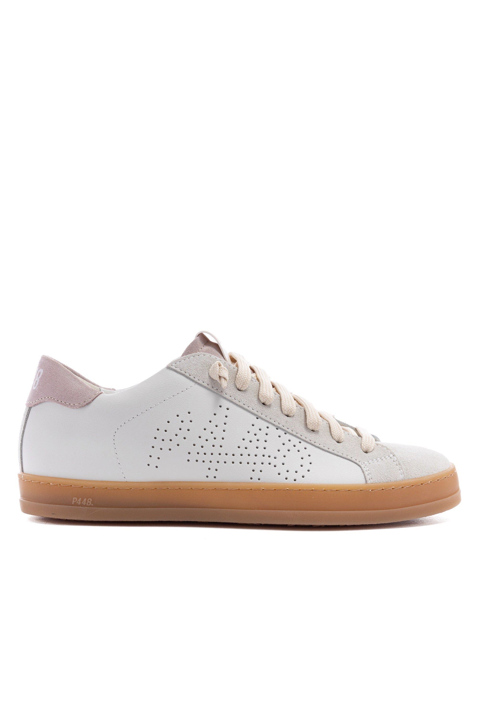 John Petal Sneaker, Main, color, White