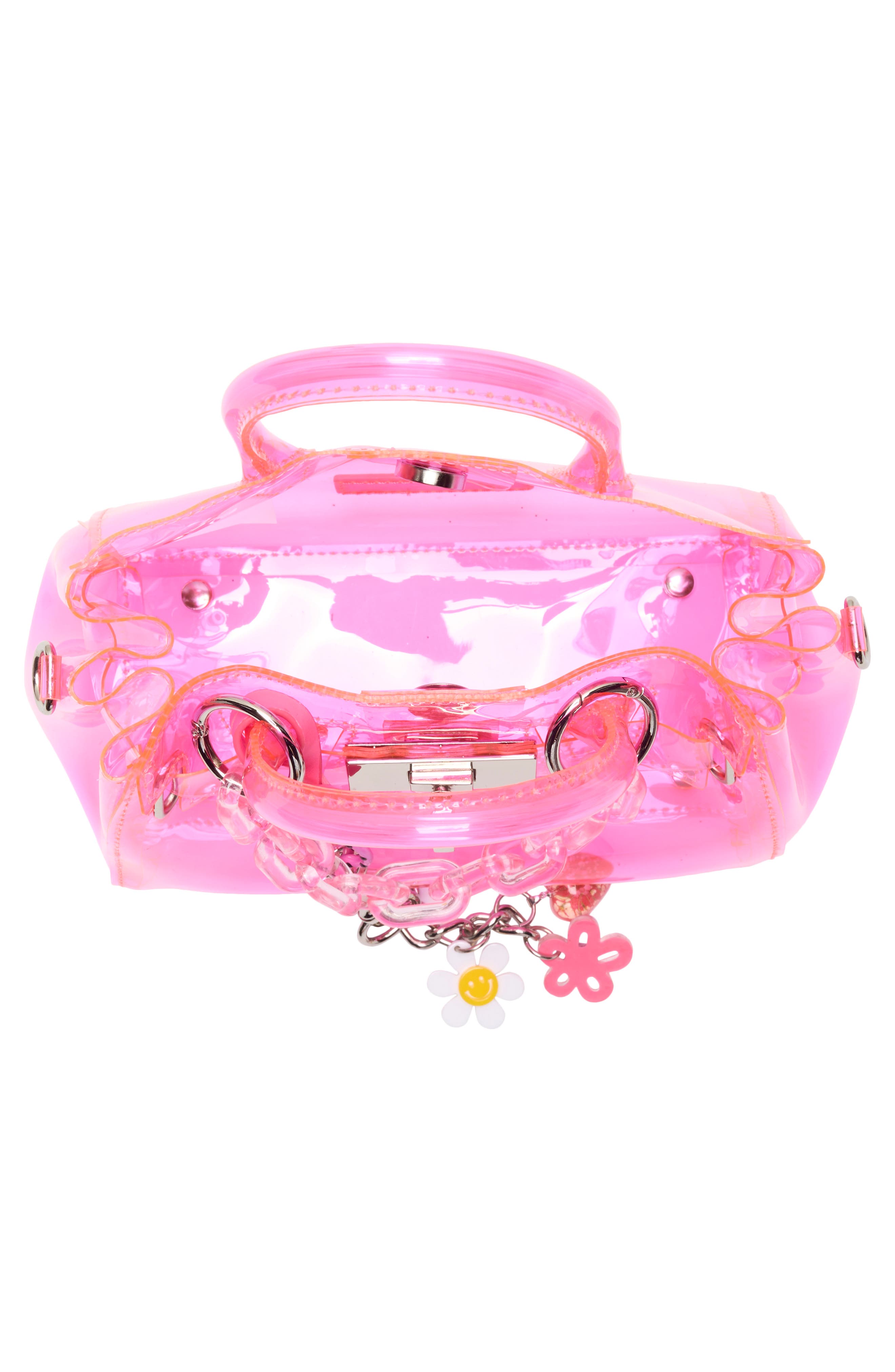 Gummy Mini Clear Jelly Tote, Alternate, color, PNK