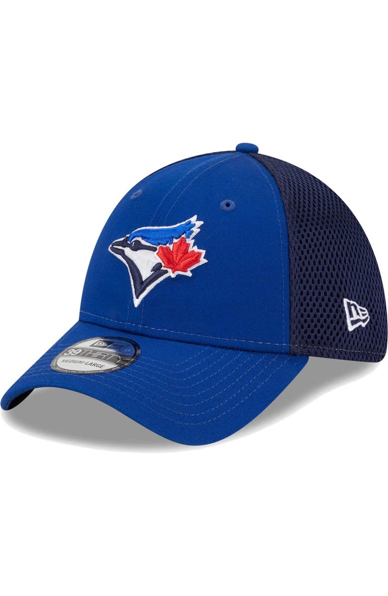 New Era Men's New Era Royal Toronto Blue Jays Team Neo 39THIRTY Flex Hat, Main, color, 