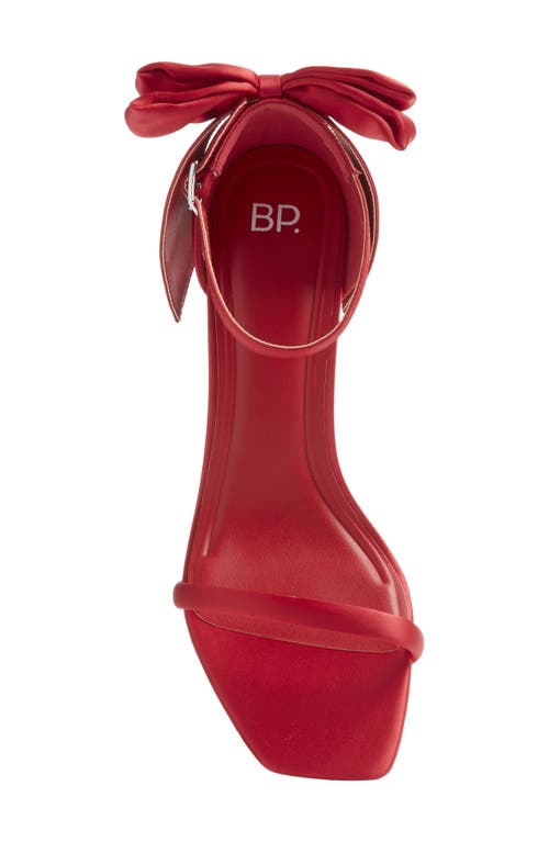 Bp. Totiana Bow Sandal In Red
