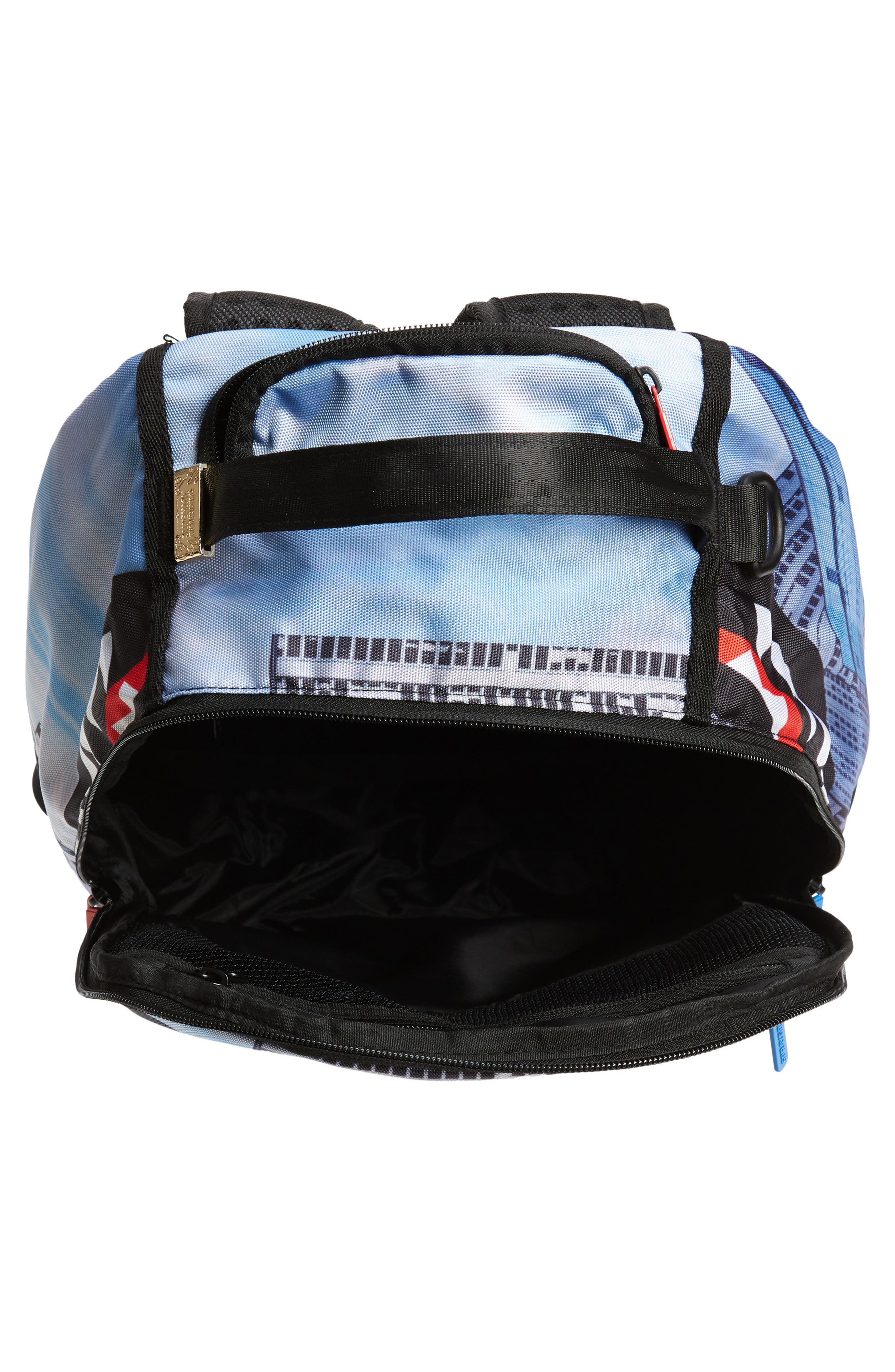 Sprayground Spiderman Upside Down Backpack, Alternate, color, 