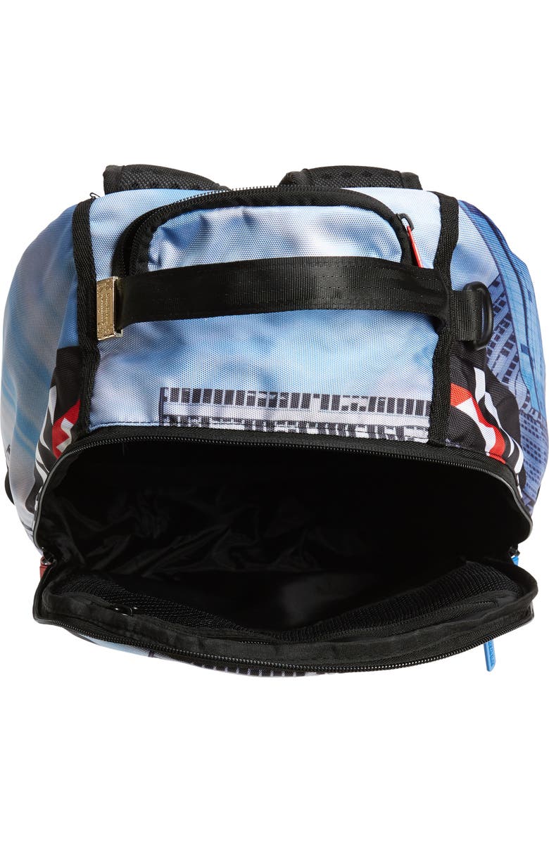 Sprayground Spiderman Upside Down Backpack, Alternate, color,