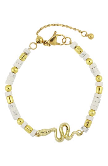 Rebl Gender Inclusive Snake Beaded Bracelet